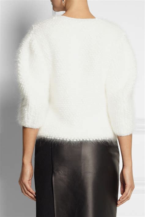 fendi white wool jumper|fendi knitwear for women.